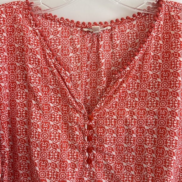 Women’s Hester & Orchard Boho Top Size L - Picture 4 of 5